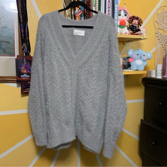 NWT Lucky Brand Eyelash Sweater Size XL (FLAWED) - Picture 3 of 16